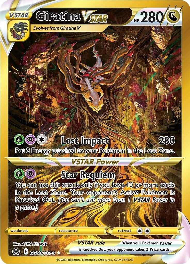 Giratina VSTAR (GG69/GG70) (Secret) [Sword & Shield: Crown Zenith] | Odin's Place
