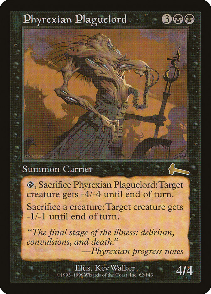 Phyrexian Plaguelord (62) [Urza's Legacy] | Odin's Place