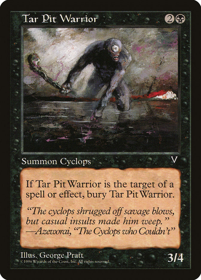 Tar Pit Warrior (70) [Visions] | Odin's Place