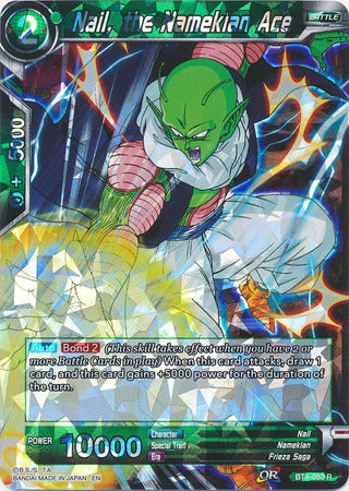 Nail, the Namekian Ace (Shatterfoil) (BT4-053) [Dragon Brawl] | Odin's Place