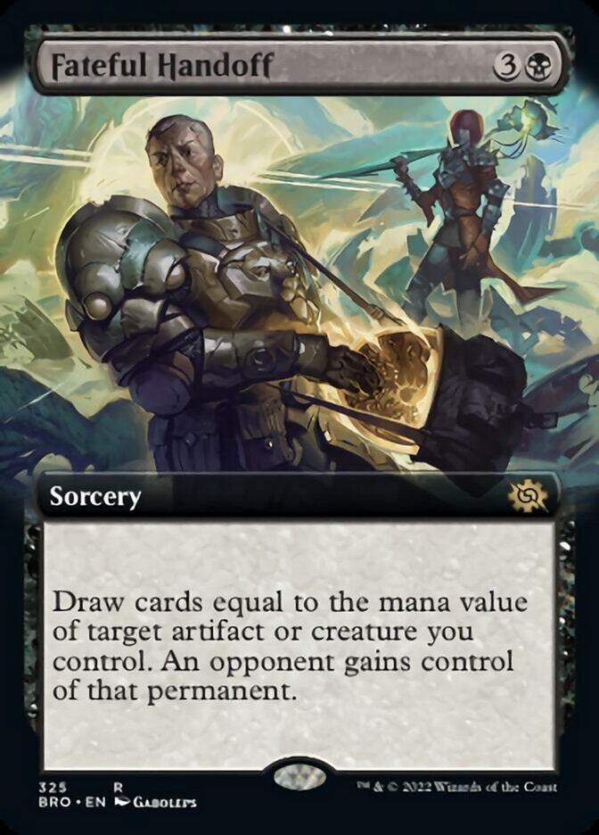 Fateful Handoff (Extended Art) [The Brothers' War] | Odin's Place