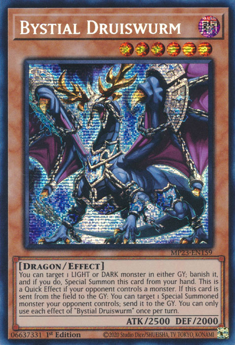 Bystial Druiswurm [MP23-EN159] Prismatic Secret Rare | Odin's Place