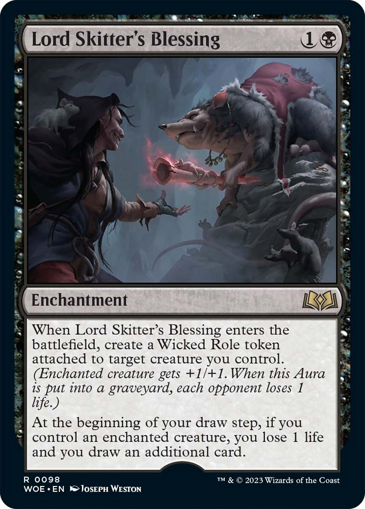 Lord Skitter's Blessing [Wilds of Eldraine] | Odin's Place