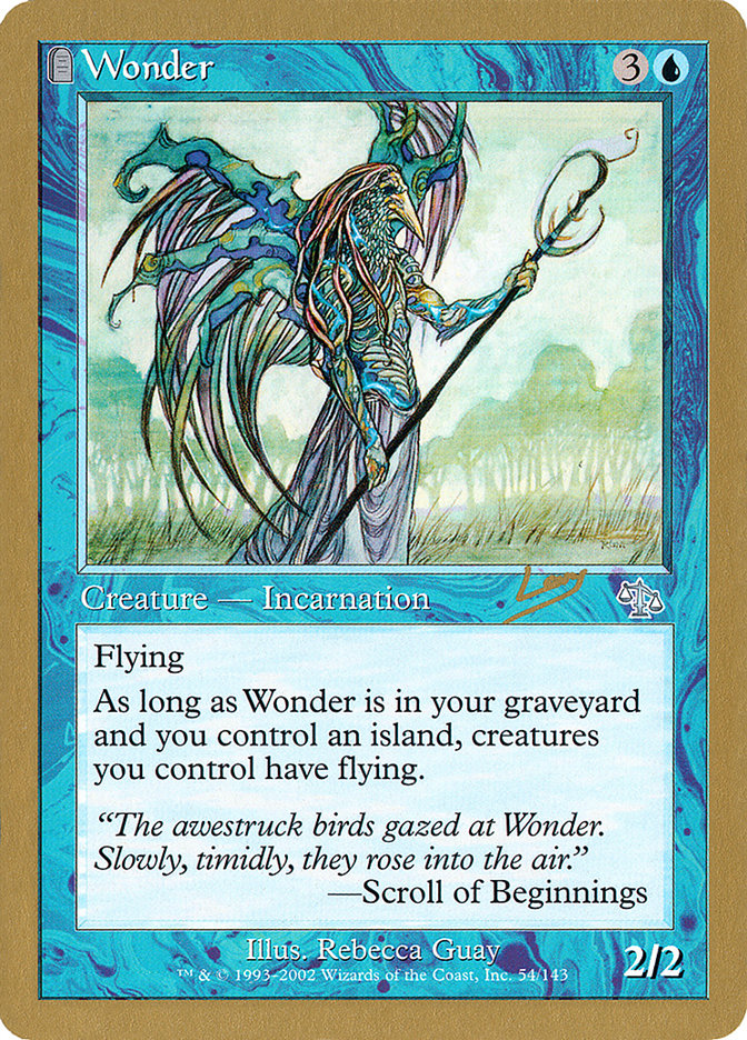 Wonder (Raphael Levy) [World Championship Decks 2002] | Odin's Place