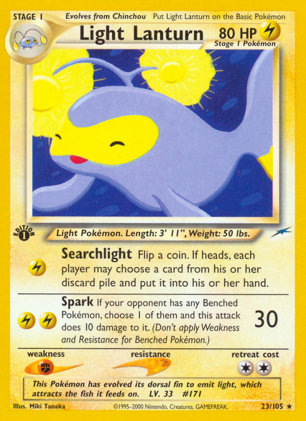 Light Lanturn (23/105) [Neo Destiny 1st Edition] | Odin's Place