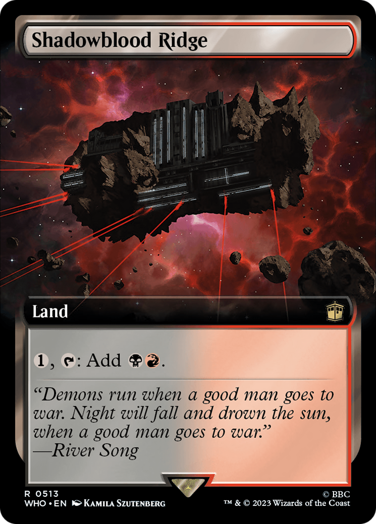 Shadowblood Ridge (Extended Art) [Doctor Who] | Odin's Place