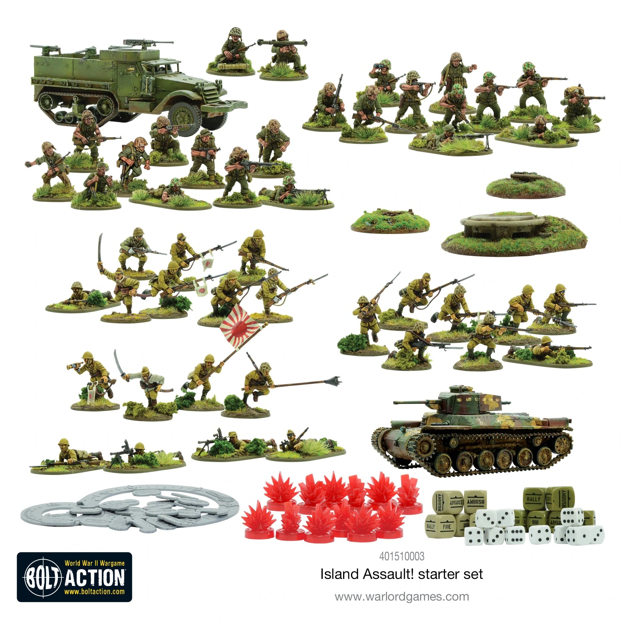 Bolt Action: Island Assault! 2-Player Starter Set | Odin's Place