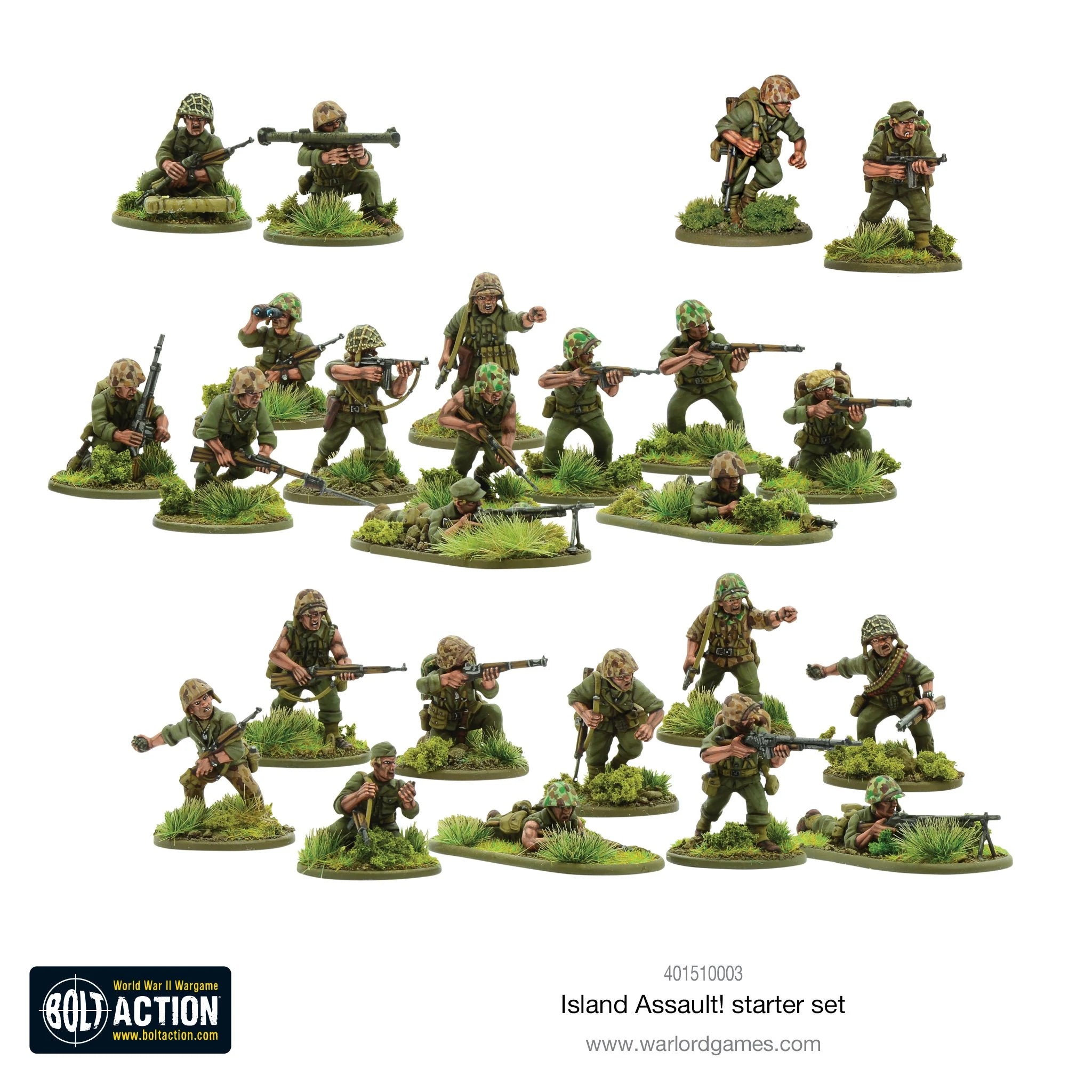 Bolt Action: Island Assault! 2-Player Starter Set | Odin's Place