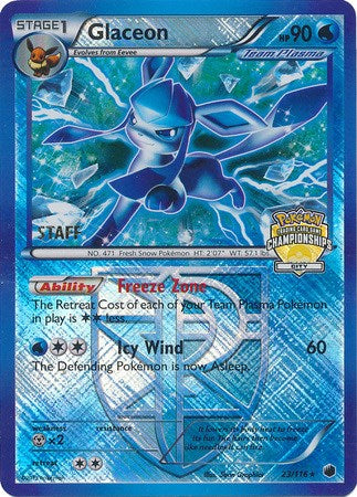 Glaceon (023/116) (City Championships) (Staff) [League & Championship Cards] | Odin's Place