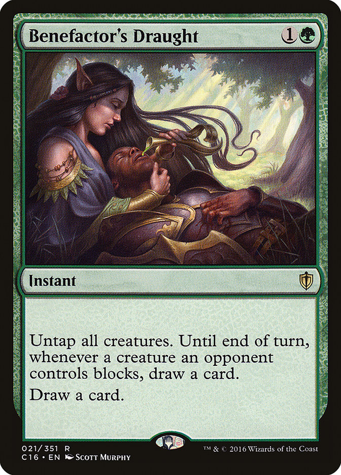 Benefactor's Draught (21) [Commander 2016] | Odin's Place