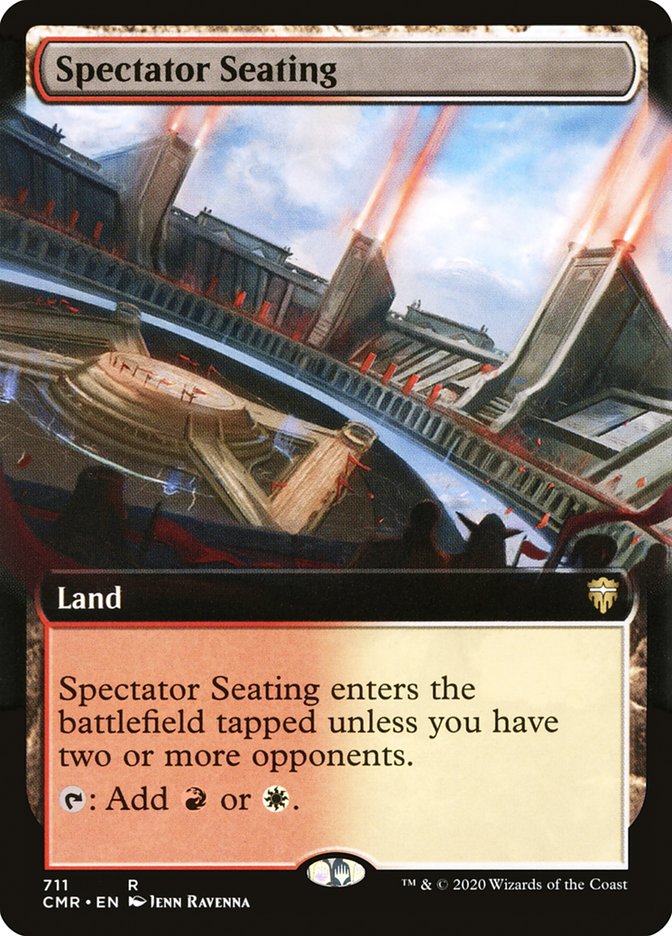 Spectator Seating (Extended Art) [Commander Legends] | Odin's Place