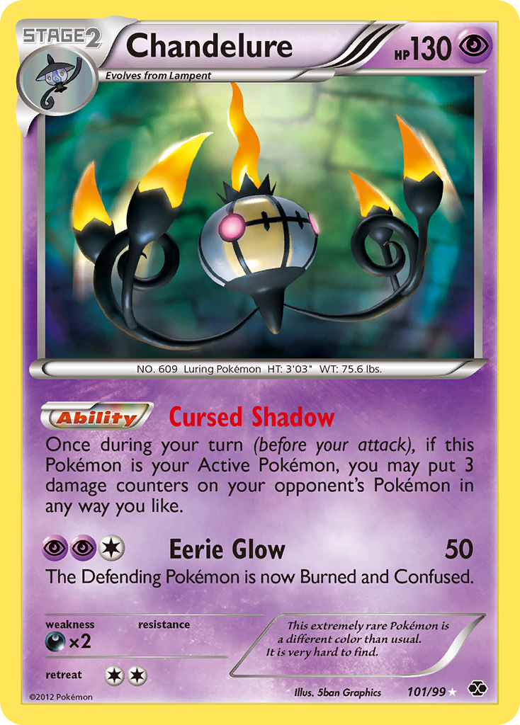Chandelure (101/99) [Black & White: Next Destinies] | Odin's Place