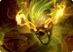 Flameskull Art Card [Dungeons & Dragons: Adventures in the Forgotten Realms Art Series] | Odin's Place