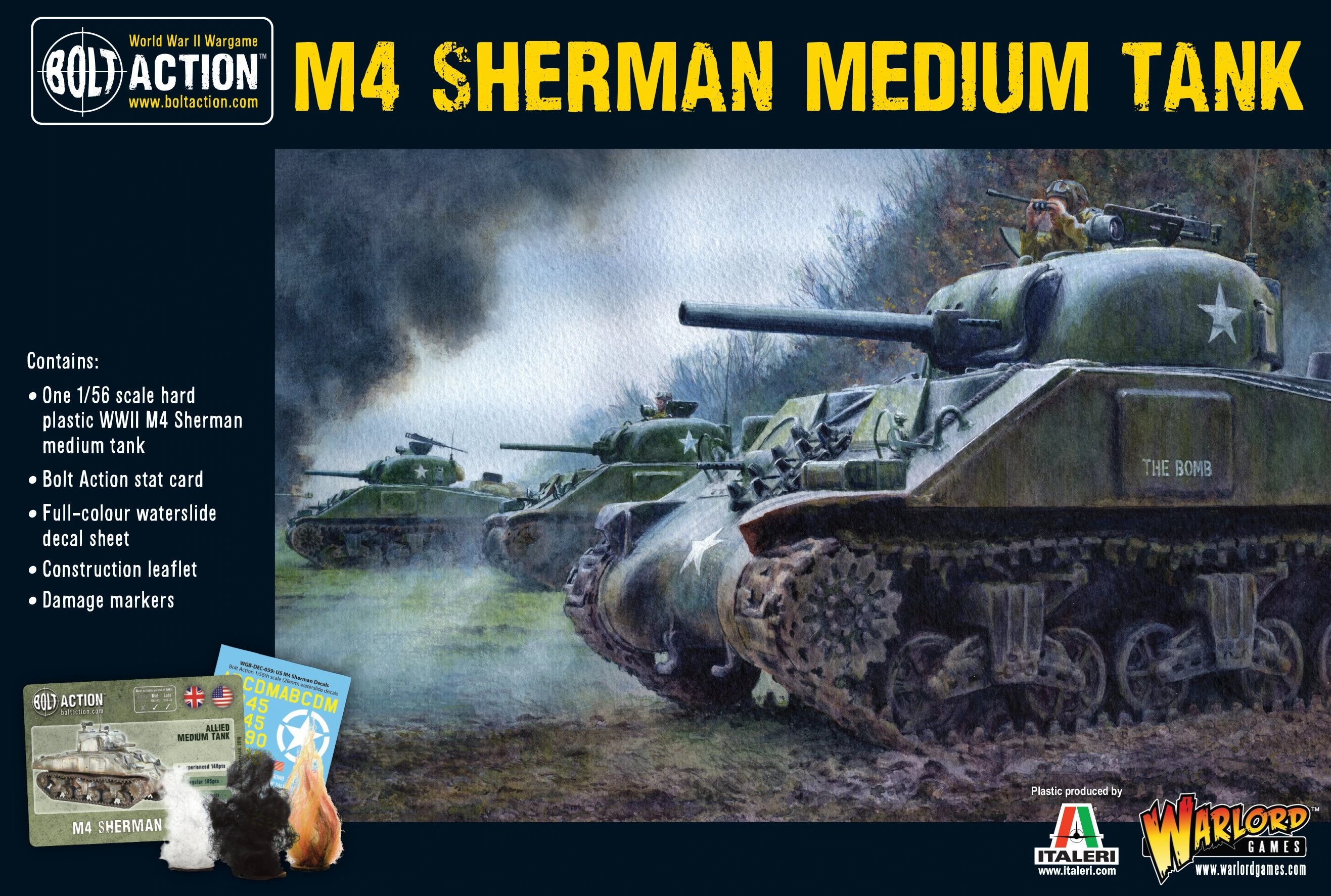 Bolt Action: M4 Sherman Medium Tank | Odin's Place