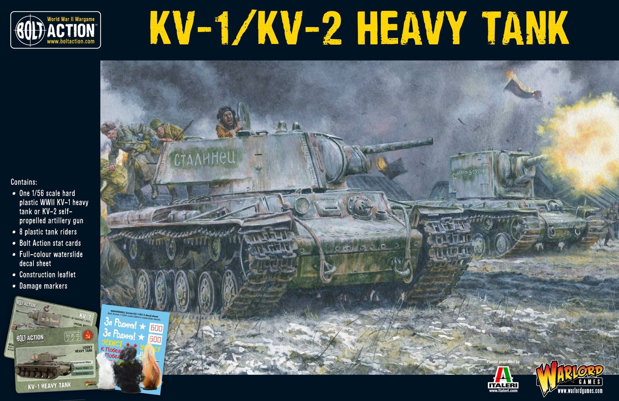Bolt Action: KV-1/KV-2 Heavy Tank | Odin's Place