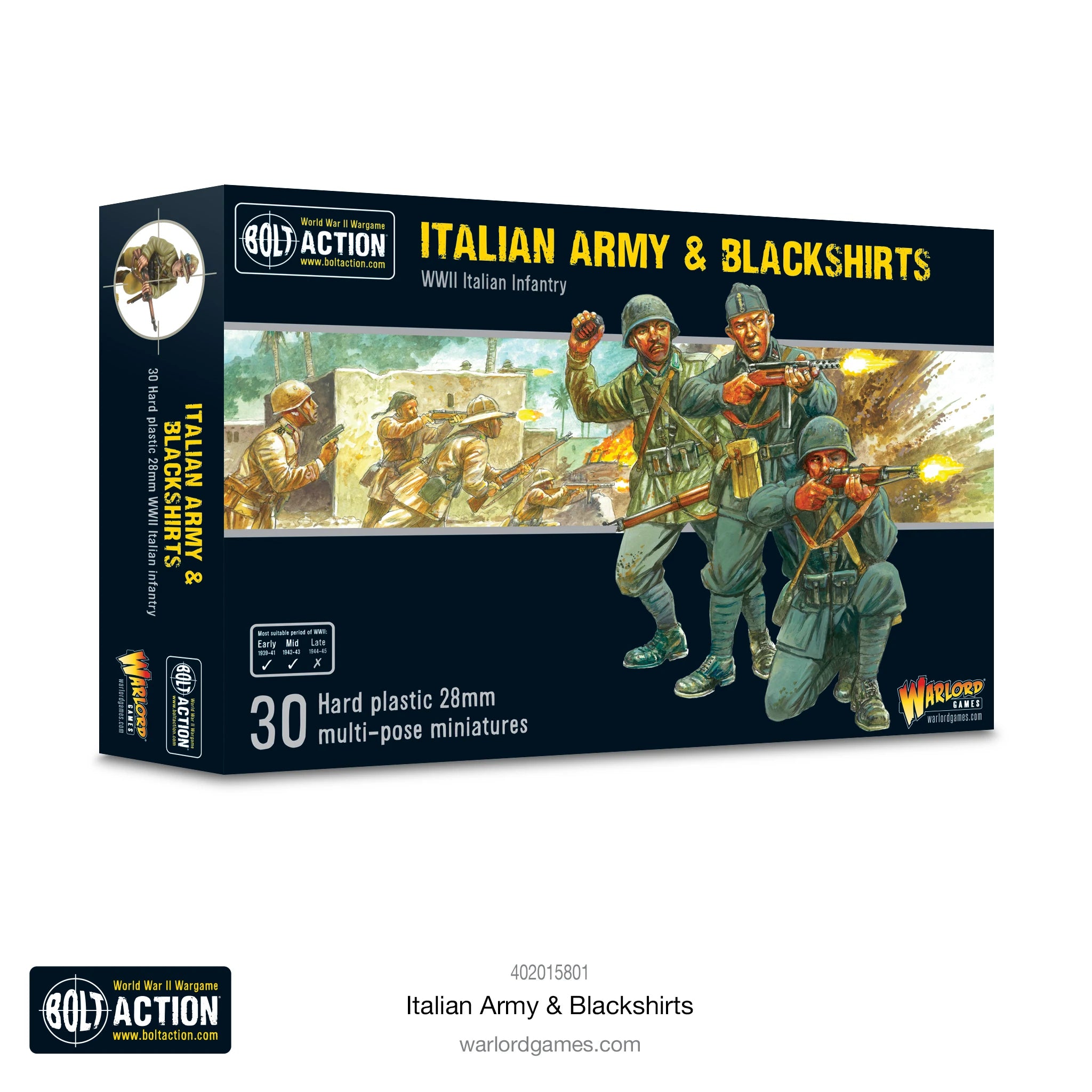 Bolt Action: italian Army and Blackshirts | Odin's Place