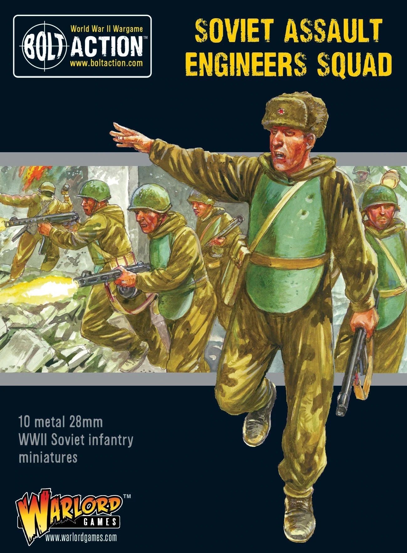 Bolt Action: Soviet Assault Engineers Squad | Odin's Place