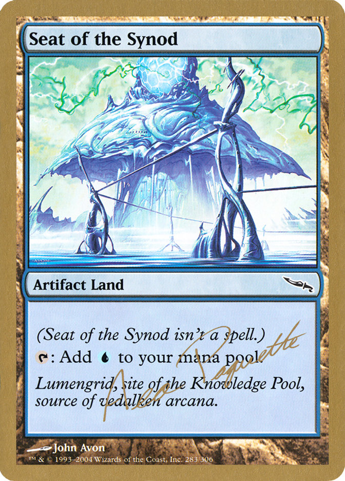 Seat of the Synod (Aeo Paquette) [World Championship Decks 2004] | Odin's Place