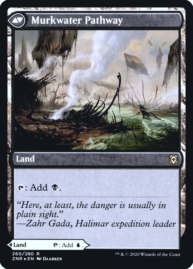 Clearwater Pathway // Murkwater Pathway [Zendikar Rising Prerelease Promos] | Odin's Place