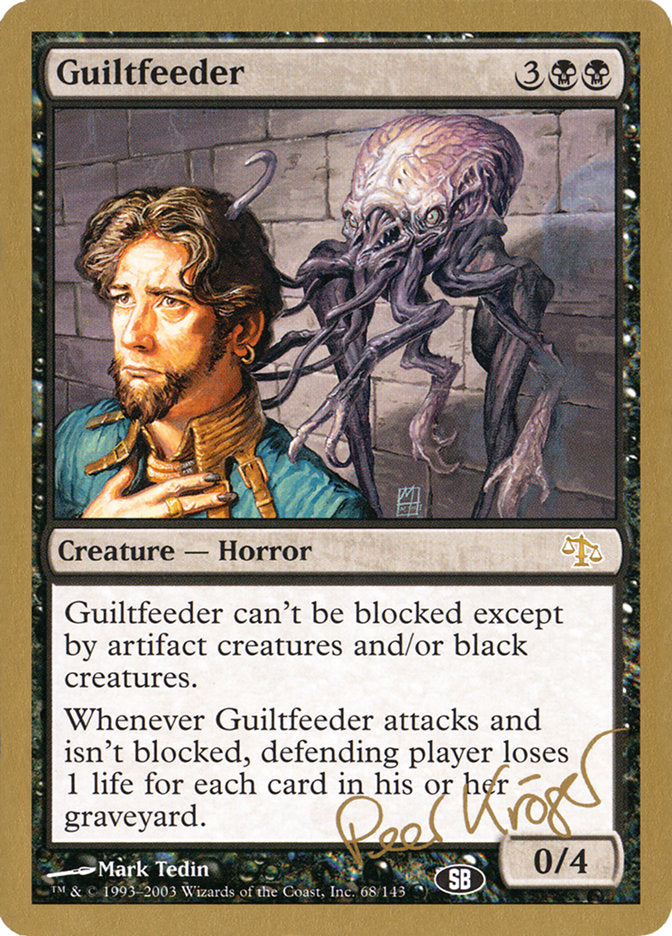 Guiltfeeder (Peer Kroger) (SB) [World Championship Decks 2003] | Odin's Place