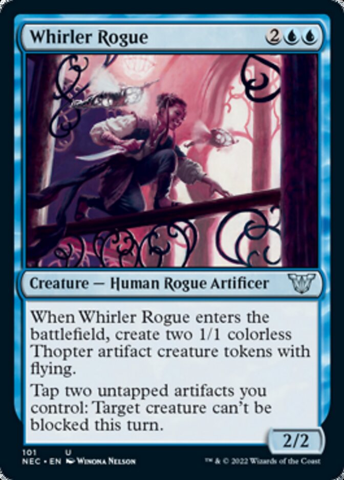Whirler Rogue [Kamigawa: Neon Dynasty Commander] | Odin's Place