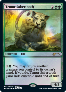 Temur Sabertooth [Year of the Tiger 2022] | Odin's Place