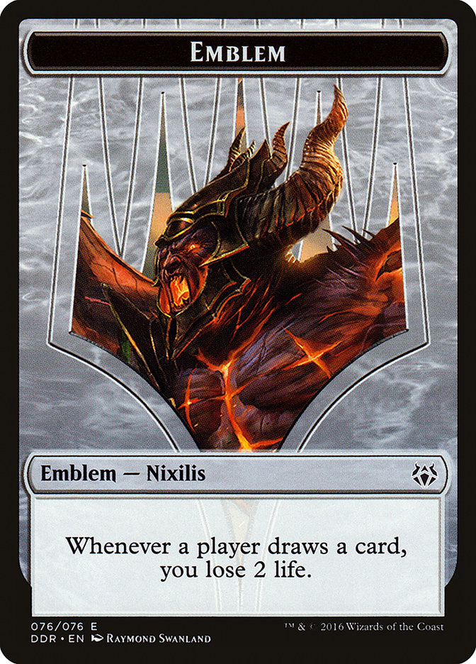 Ob Nixilis Reignited Emblem (76) [Duel Decks: Nissa vs. Ob Nixilis] | Odin's Place