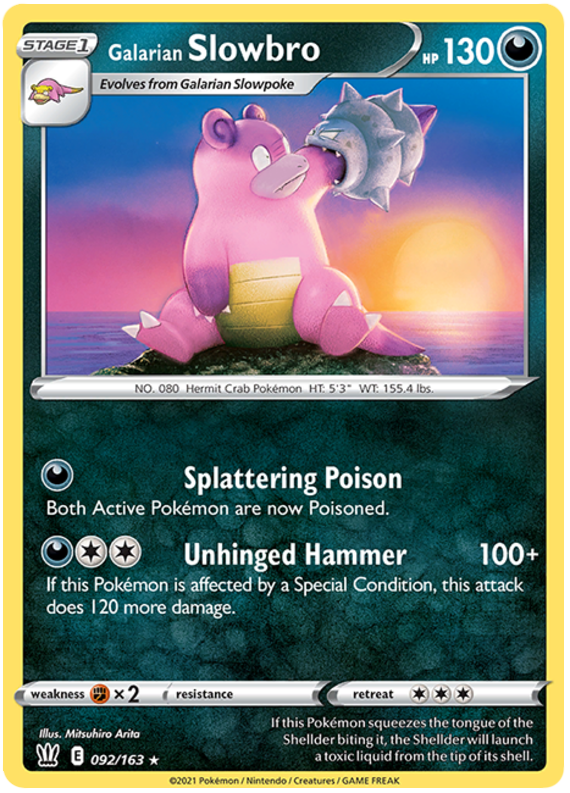 Galarian Slowbro (092/163) [Sword & Shield: Battle Styles] | Odin's Place