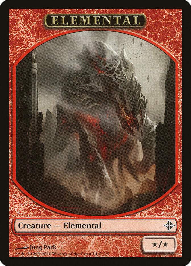 Elemental Token (2) [Rise of the Eldrazi Tokens] | Odin's Place