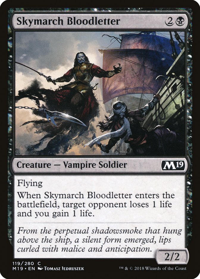 Skymarch Bloodletter (119) [Core Set 2019] | Odin's Place