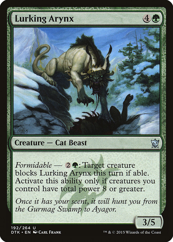 Lurking Arynx (192) [Dragons of Tarkir] | Odin's Place