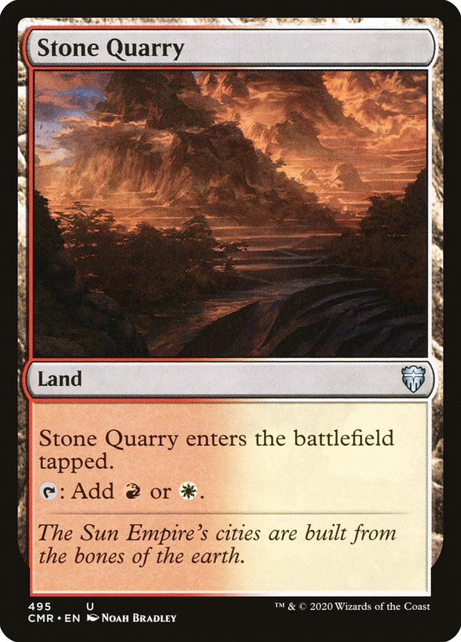 Stone Quarry [Commander Legends] | Odin's Place