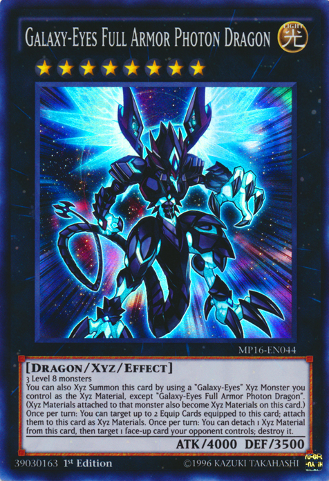 Galaxy-Eyes Full Armor Photon Dragon [MP16-EN044] Super Rare | Odin's Place