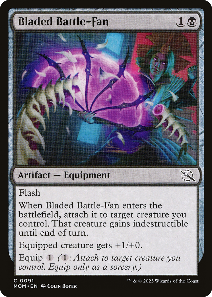 Bladed Battle-Fan [March of the Machine] | Odin's Place