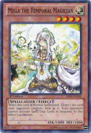 Milla the Temporal Magician [BP01-EN168] Starfoil Rare | Odin's Place