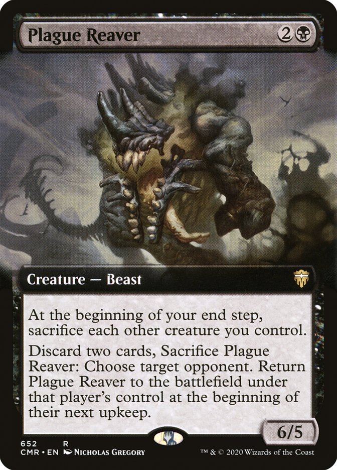 Plague Reaver (Extended Art) [Commander Legends] | Odin's Place