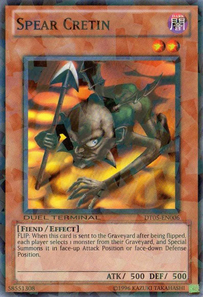 Spear Cretin [DT05-EN006] Common | Odin's Place