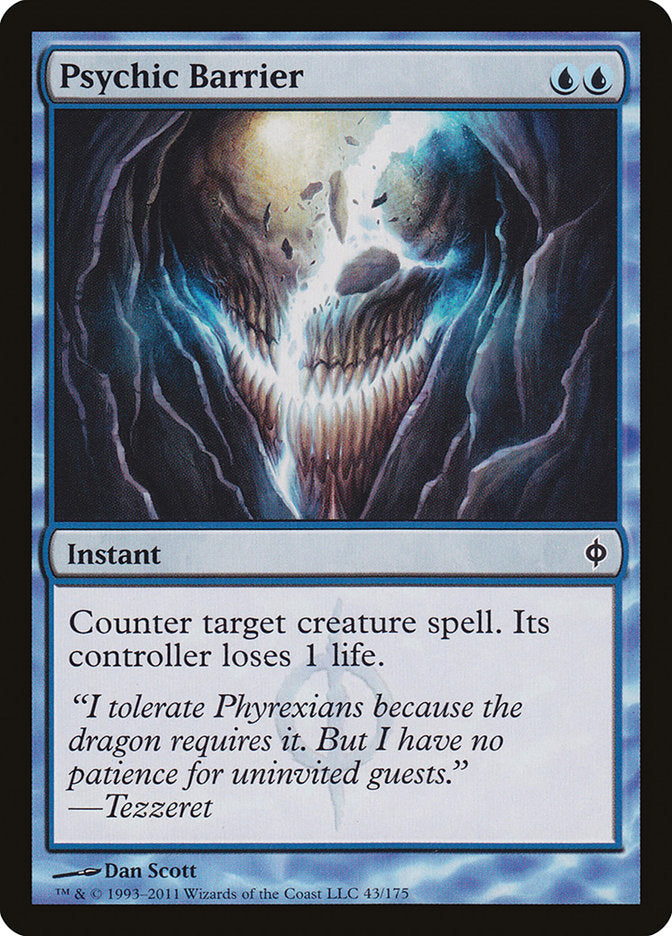 Psychic Barrier (43) [New Phyrexia] | Odin's Place