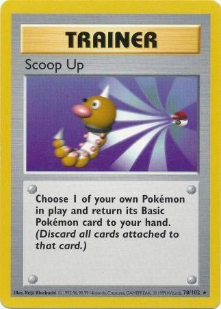 Scoop Up (78/102) [Base Set Shadowless Unlimited] | Odin's Place