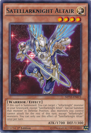 Satellarknight Altair [MP15-EN075] Rare | Odin's Place