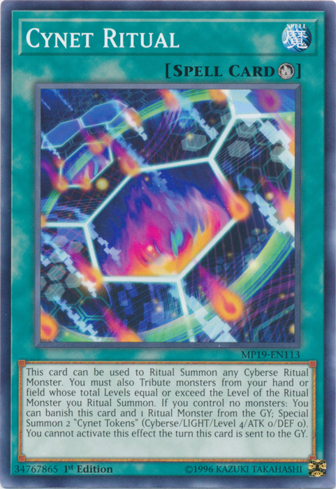 Cynet Ritual [MP19-EN113] Common | Odin's Place
