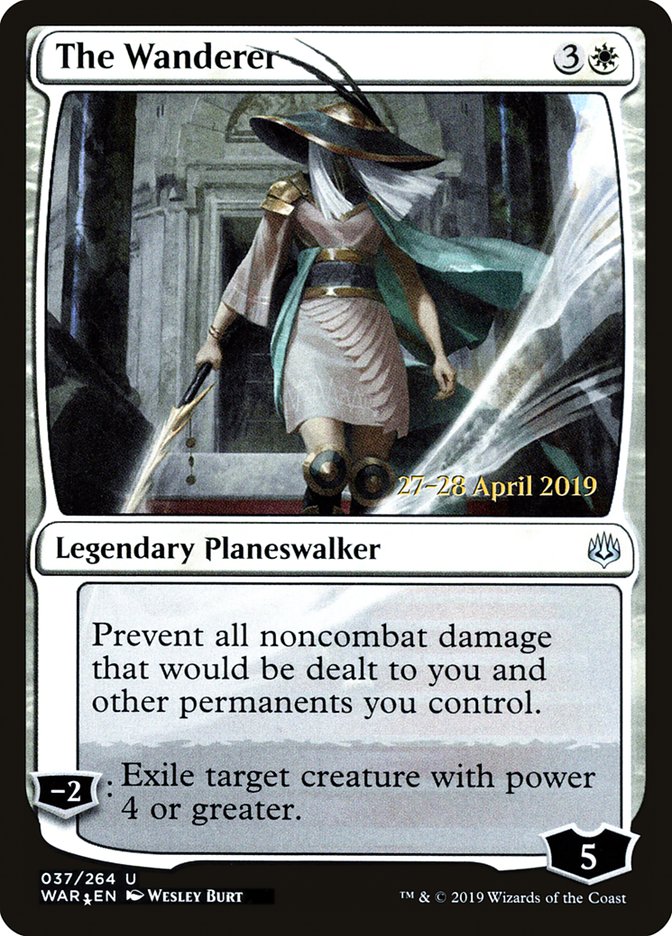 The Wanderer (37) [War of the Spark Prerelease Promos] | Odin's Place