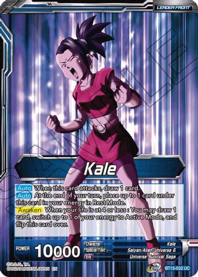 Kale // Kale, Demon of Universe 6 (BT15-032) [Saiyan Showdown Prerelease Promos] | Odin's Place