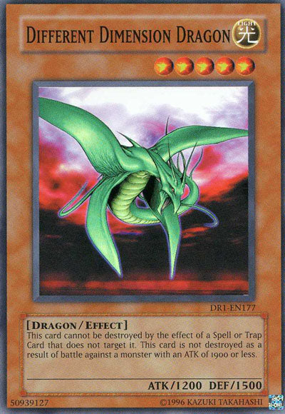 Different Dimension Dragon [DR1-EN177] Super Rare | Odin's Place