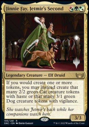 Jinnie Fay, Jetmir's Second (Promo Pack) [Streets of New Capenna Promos] | Odin's Place