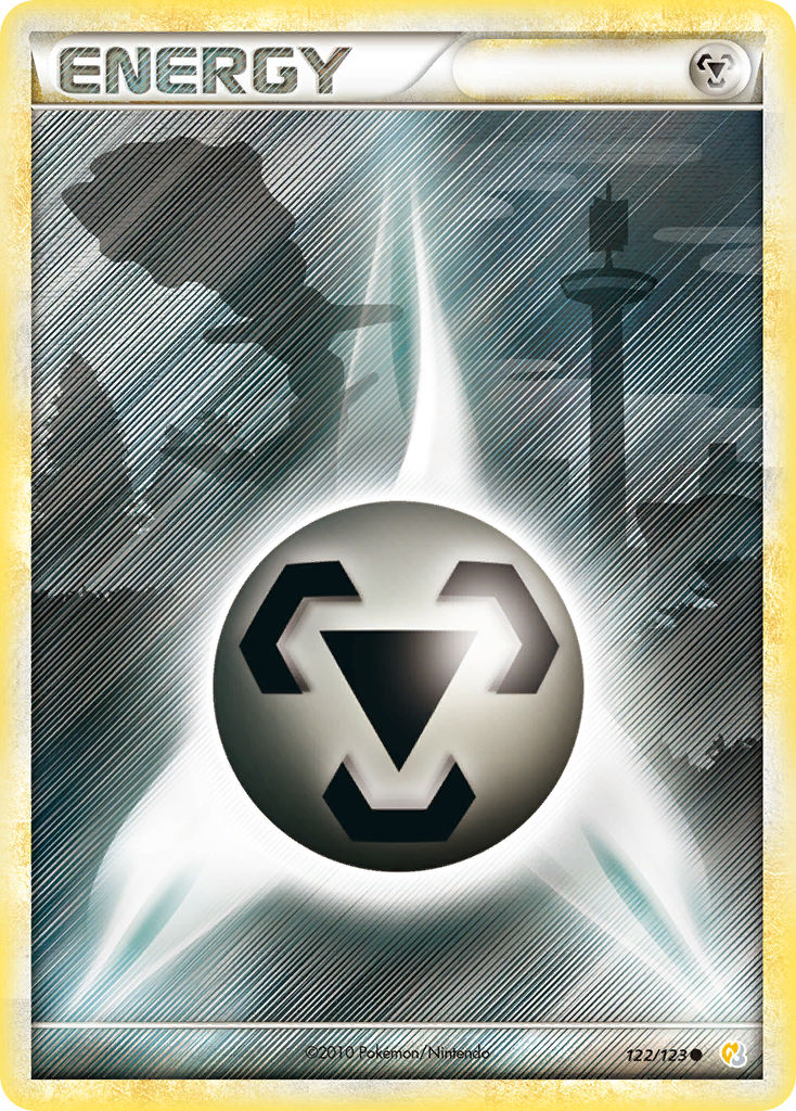 Metal Energy (122/123) [HeartGold & SoulSilver: Base Set] | Odin's Place