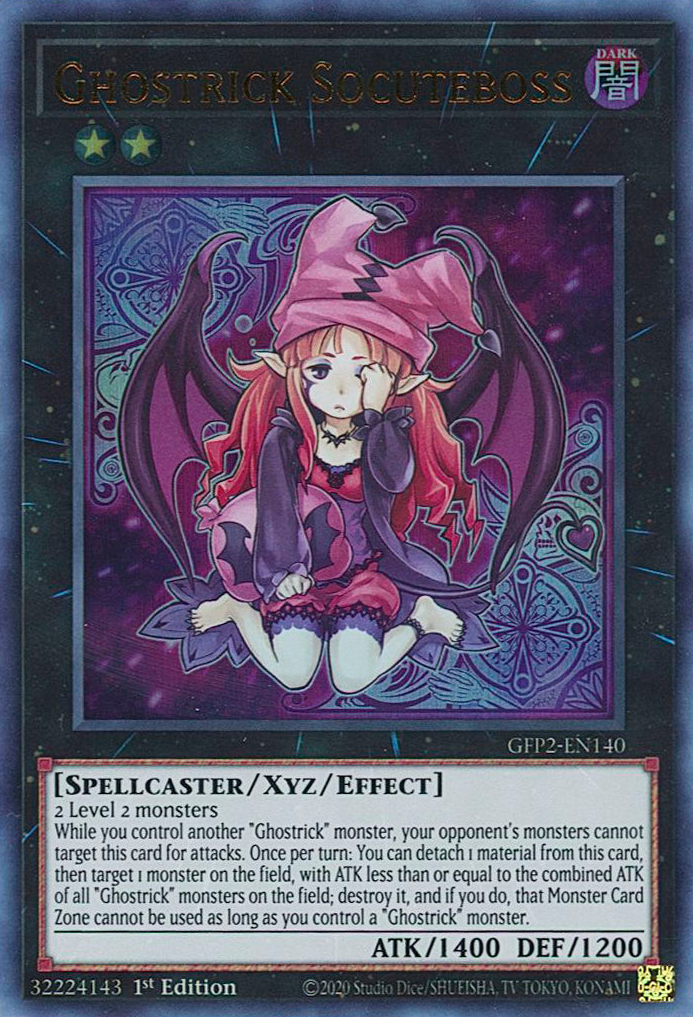 Ghostrick Socuteboss [GFP2-EN140] Ultra Rare | Odin's Place