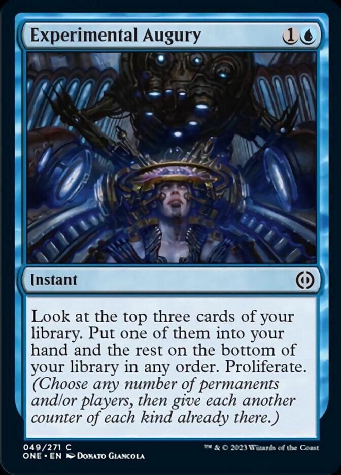 Experimental Augury [Phyrexia: All Will Be One] | Odin's Place
