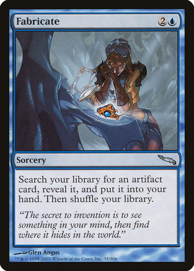Fabricate (35) [Mirrodin] | Odin's Place