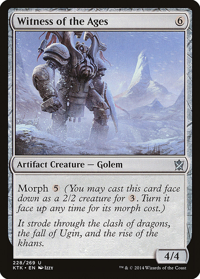 Witness of the Ages (228) [Khans of Tarkir] | Odin's Place